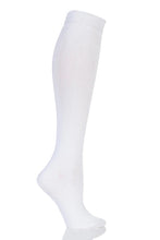 Load image into Gallery viewer, Girls and Boys 1 Pair SockShop Plain Bamboo Knee High Socks with Comfort Cuff and Smooth Toe Seams