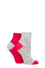 Load image into Gallery viewer, Ladies 2 Pair Elle Bamboo Anklet Socks