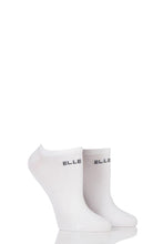 Load image into Gallery viewer, Ladies 2 Pair Elle Plain, Patterned and Striped Bamboo No Show Socks