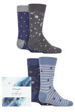 Load image into Gallery viewer, Babies and Kids 4 Pair Thought Twinkle Bamboo and Organic Cotton Gift Boxed Socks