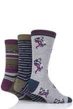 Load image into Gallery viewer, Mens 3 Pair Thought Skater Bamboo and Organic Cotton Socks