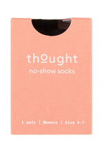 Load image into Gallery viewer, Ladies 1 Pair Thought Bamboo and Organic Cotton No Show Socks
