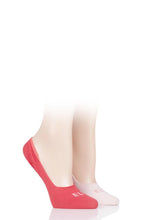 Load image into Gallery viewer, Ladies 2 Pair Elle Bamboo Seamless Shoe liners with Silicone Heel Grips
