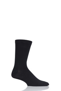 Mens 1 Pair Thought Jimmy Plain Bamboo and Organic Cotton Socks