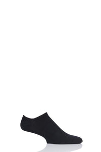 Mens 1 Pair Thought Ashley Bamboo and Organic Cotton Trainer Socks