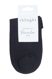 Mens 1 Pair Thought Ashley Bamboo and Organic Cotton Trainer Socks