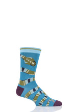 Load image into Gallery viewer, Mens 1 Pair Thought Serpent All Round Snake Bamboo and Organic Cotton Socks