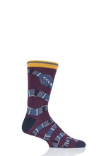 Load image into Gallery viewer, Mens 1 Pair Thought Serpent All Round Snake Bamboo and Organic Cotton Socks