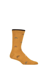 Load image into Gallery viewer, Mens 1 Pair Thought Fergus Bicycle Bamboo and Organic Cotton Socks