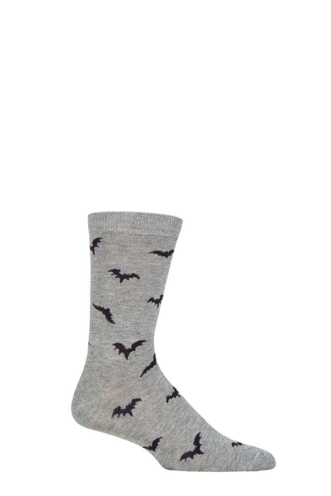 Mens 1 Pair Thought Abel Batwing Bamboo and Organic Cotton Socks