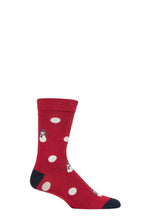 Load image into Gallery viewer, Mens 1 Pair Thought Markus Snowman Bamboo and Organic Cotton Socks
