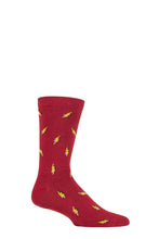 Load image into Gallery viewer, Mens 1 Pair Thought Lightning Organic Cotton and Bamboo Socks