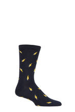 Load image into Gallery viewer, Mens 1 Pair Thought Lightning Organic Cotton and Bamboo Socks
