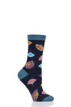 Load image into Gallery viewer, Ladies 1 Pair Thought Mildred Fan Bamboo and Organic Cotton Socks