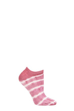 Load image into Gallery viewer, Ladies 1 Pair Thought Jules Tie Dye Bamboo and Organic Cotton Trainer Socks