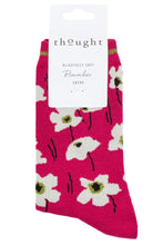 Load image into Gallery viewer, Ladies 1 Pair Thought Peggie Floral Bamboo and Organic Cotton Socks