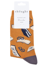 Load image into Gallery viewer, Ladies 1 Pair Thought Marley Bookworm Bamboo and Organic Cotton Socks