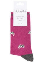 Load image into Gallery viewer, Ladies 1 Pair Thought Lula Cat Bamboo and Organic Cotton Socks