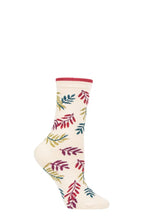 Load image into Gallery viewer, Ladies 1 Pair Thought Mable Leaf Bamboo and Organic Cotton Socks