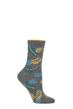 Load image into Gallery viewer, Ladies 1 Pair Thought Mable Leaf Bamboo and Organic Cotton Socks
