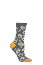Load image into Gallery viewer, Ladies 1 Pair Thought Danika Floral Bamboo and Organic Cotton Socks