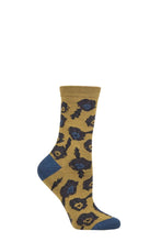 Load image into Gallery viewer, Ladies 1 Pair Thought Danika Floral Bamboo and Organic Cotton Socks