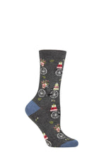 Load image into Gallery viewer, Ladies 1 Pair Thought Helen Bike Bamboo and Organic Cotton Socks