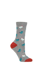 Load image into Gallery viewer, Ladies 1 Pair Thought Cute Chicken Organic Cotton and Bamboo Socks