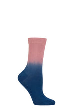 Load image into Gallery viewer, Ladies 1 Pair Thought Dip Dye Bamboo and Organic Cotton Socks