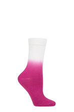 Load image into Gallery viewer, Ladies 1 Pair Thought Dip Dye Bamboo and Organic Cotton Socks