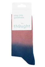 Load image into Gallery viewer, Ladies 1 Pair Thought Dip Dye Bamboo and Organic Cotton Socks
