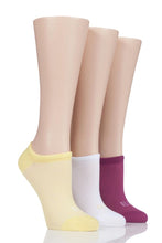 Load image into Gallery viewer, Ladies 3 Pair Elle Sport Mesh Bamboo No Show Socks