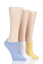 Load image into Gallery viewer, Ladies 3 Pair Elle Sport Mesh Bamboo No Show Socks
