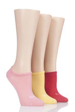 Load image into Gallery viewer, Ladies 3 Pair Elle Sport Mesh Bamboo No Show Socks