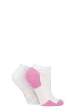 Load image into Gallery viewer, Ladies 2 Pair Elle Bamboo Cushioned Heel &amp; Toe No Show Sports Socks