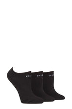 Load image into Gallery viewer, Ladies 3 Pair Elle Bamboo Cushioned No Shows