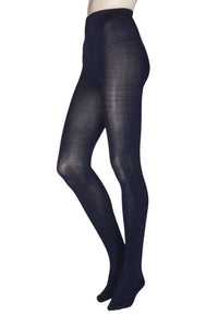 Ladies 1 Pair Thought Elgin Bamboo and Recycled Polyester Plain Tights